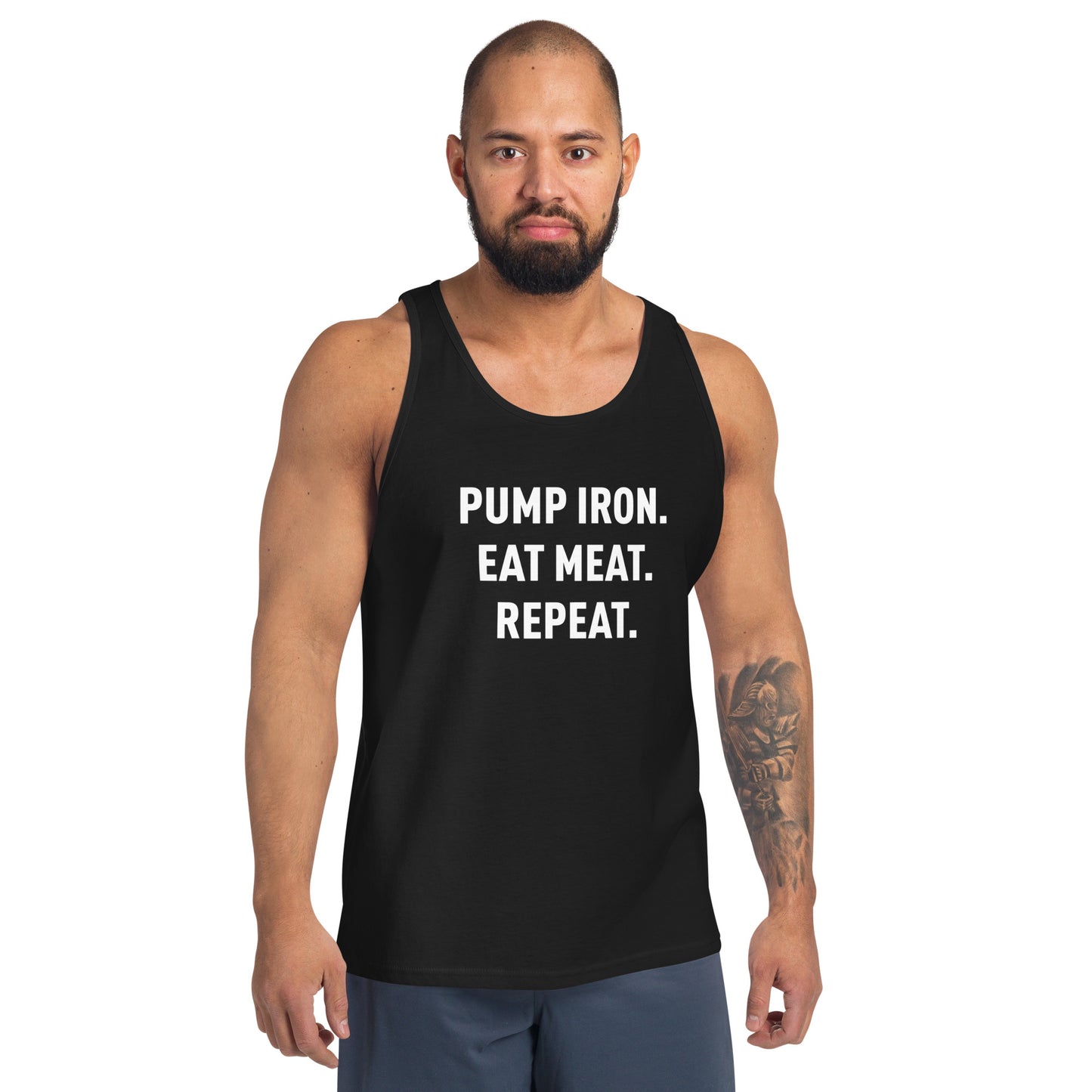 PUMP IRON MUSCLE SHIRT