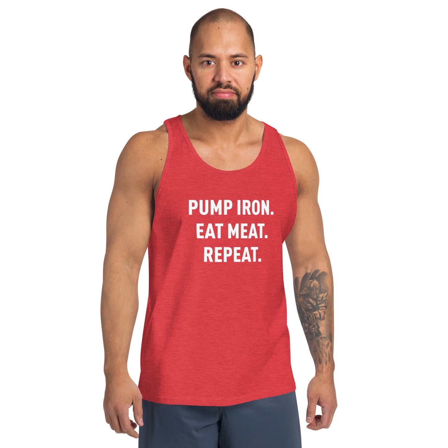 PUMP IRON MUSCLE SHIRT