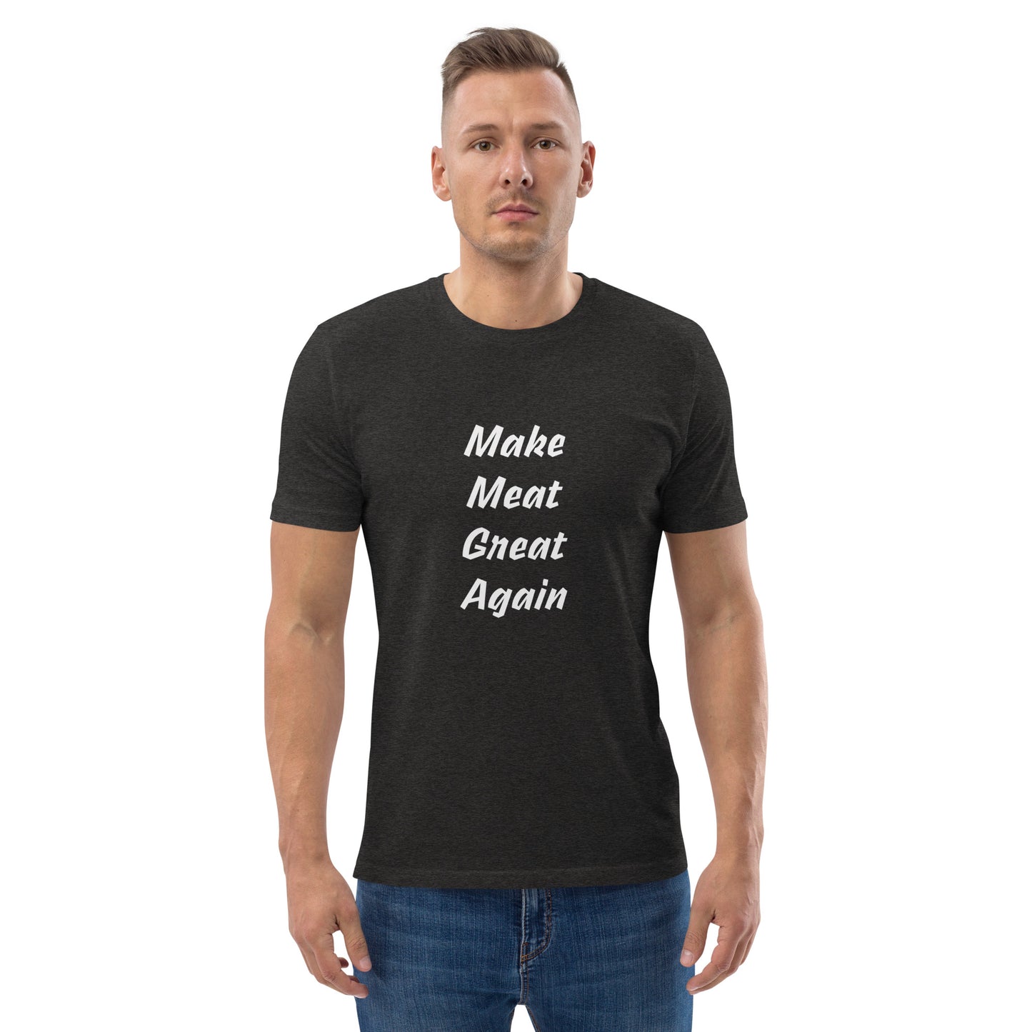 Make Meat Great Again Unisex organic cotton t-shirt