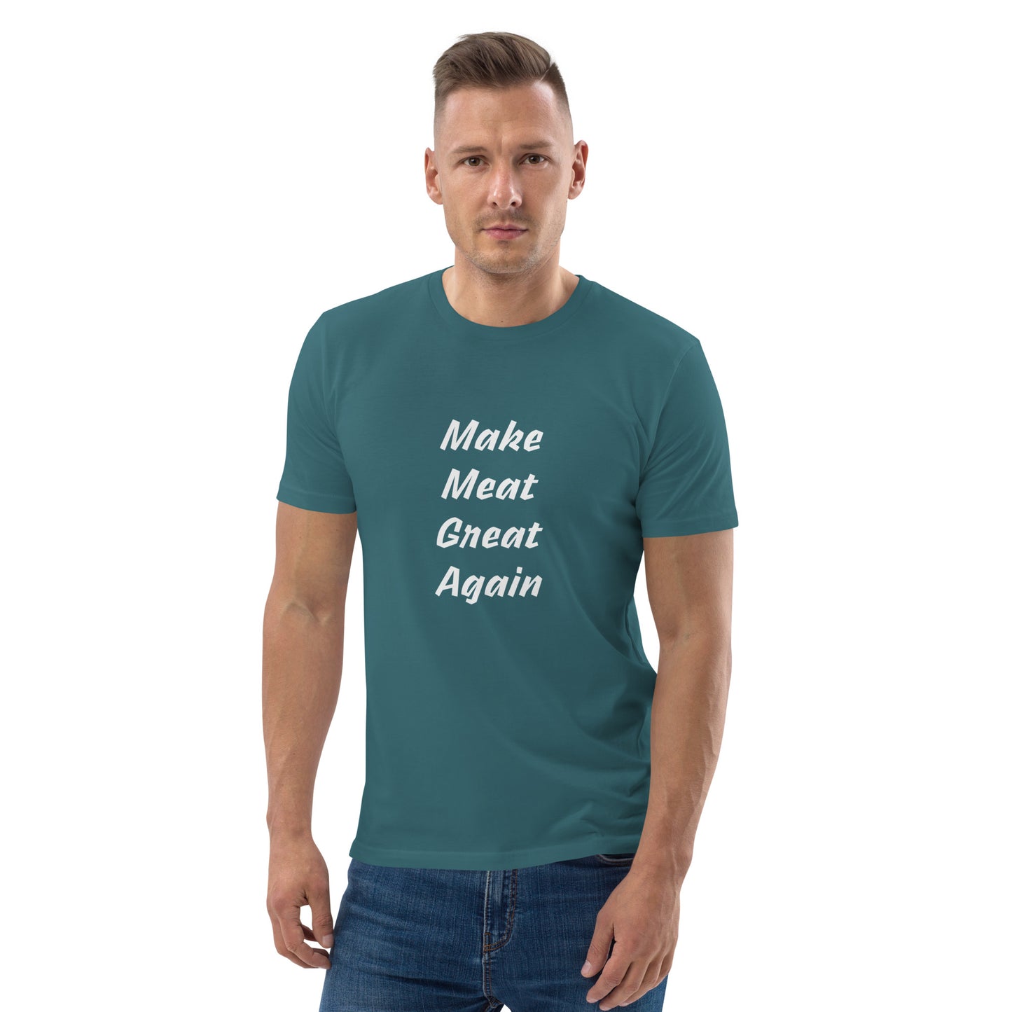 Make Meat Great Again Unisex organic cotton t-shirt