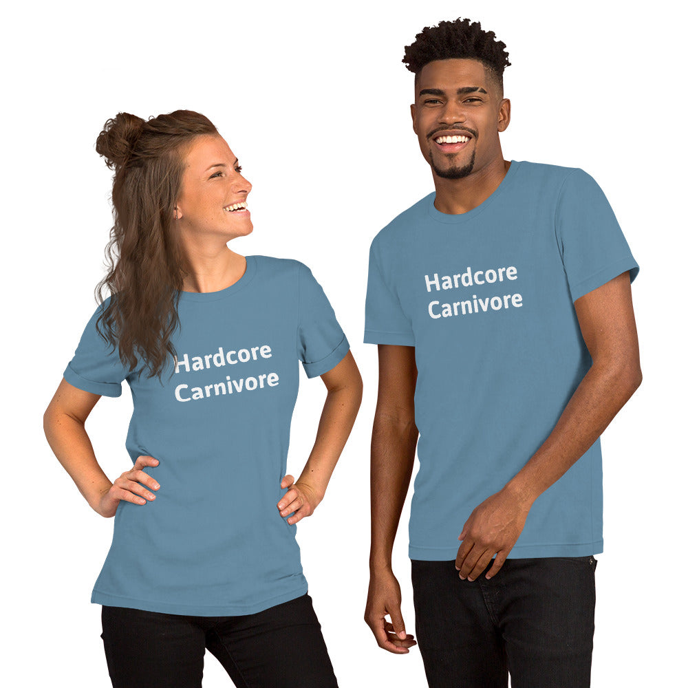 Hardcore Carnivore Unisex t-shirt